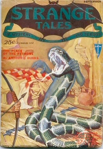 Strange Tales Issue One Sept. 1931